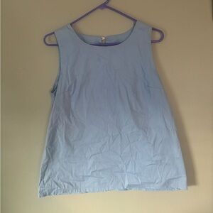 light blue medium sized tank top- made in Italy